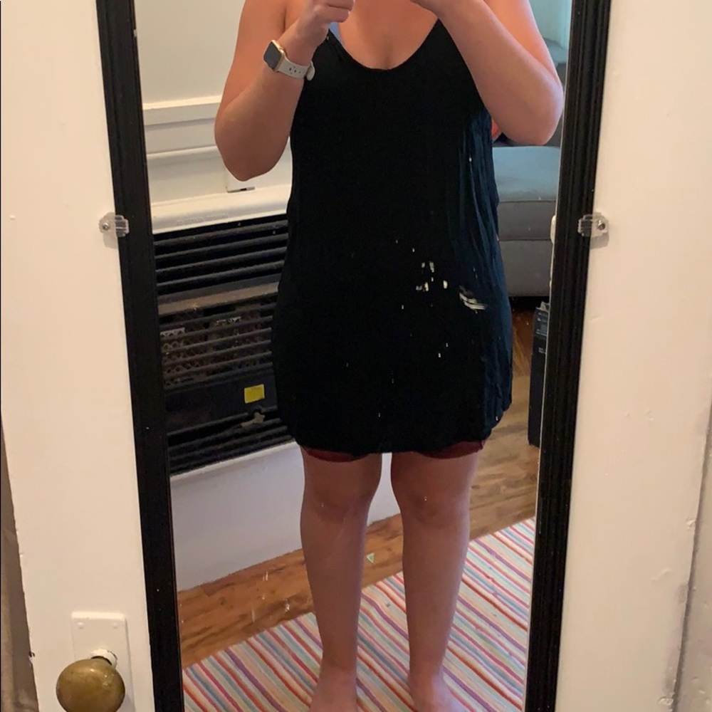 Black Brandy Melville v back dress